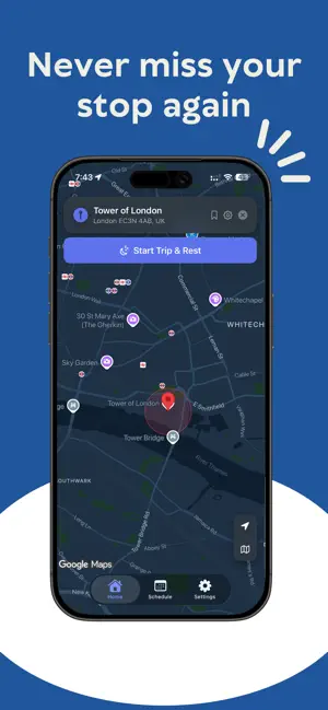 Navly - Stop Alert screenshot 1
