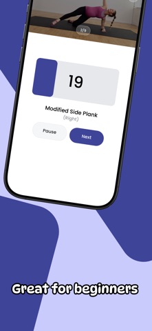 Pregnancy Prenatal Workouts iPhone screenshot