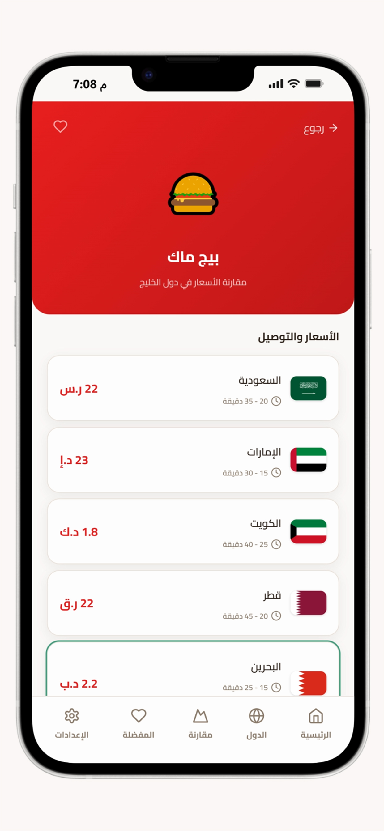 توصيل الماكولات في دول الخليج