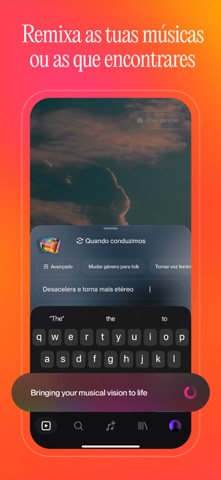 Suno - Músicas IA App Store preview screenshot 5
