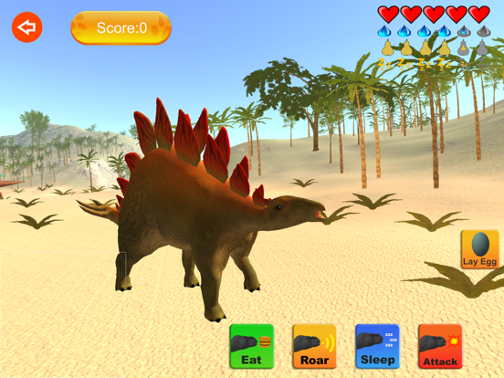 Dinosaur Sim iPad screenshot 6 - Games app