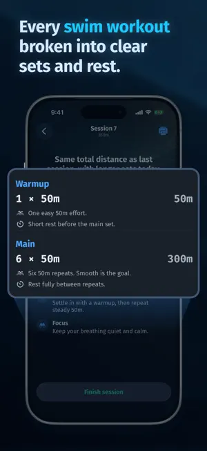 Swim1k: Couch to 1K screenshot 2