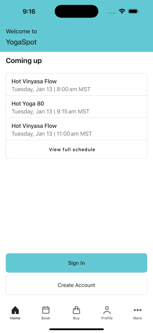 Screenshot #2 pour YogaSpot AZ