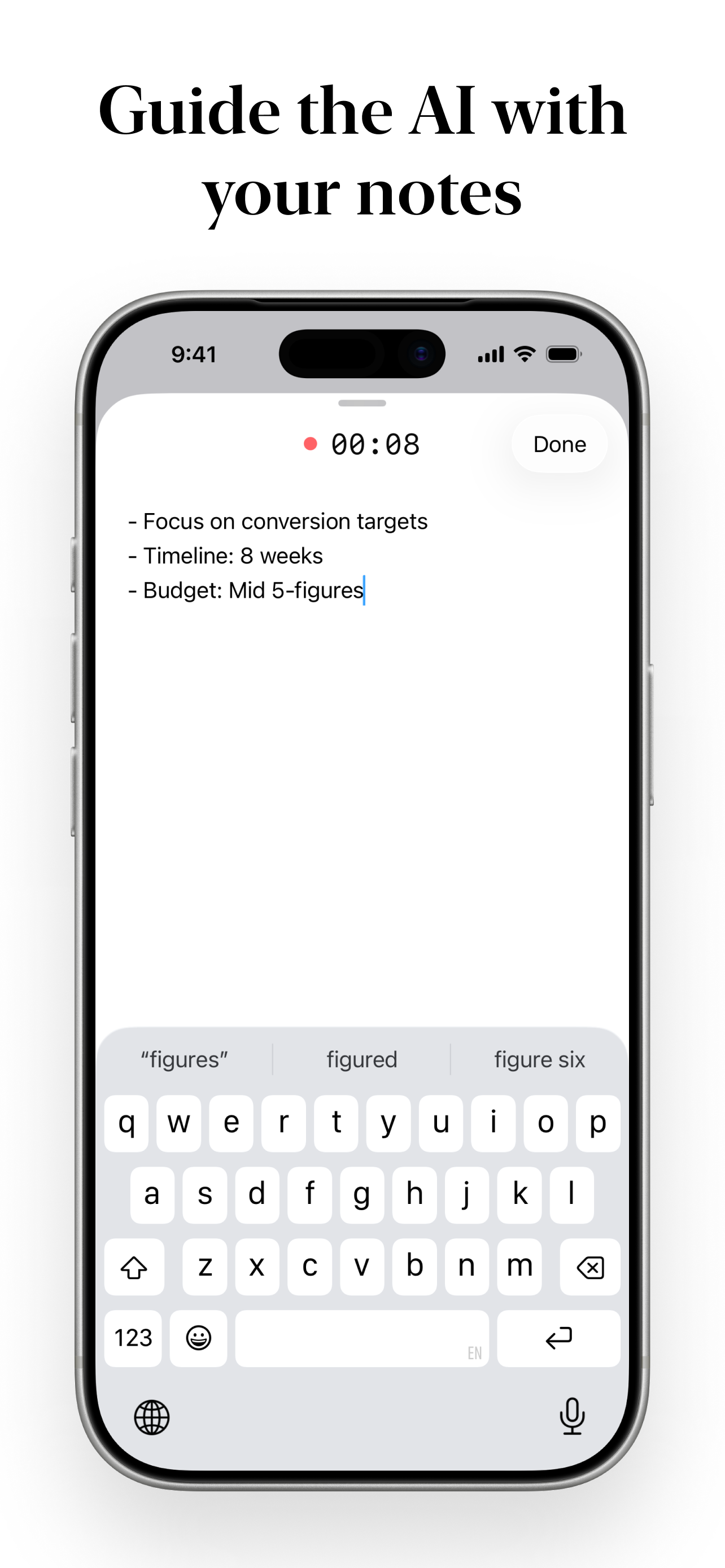Convoxa - AI Meeting Notes screenshot 5