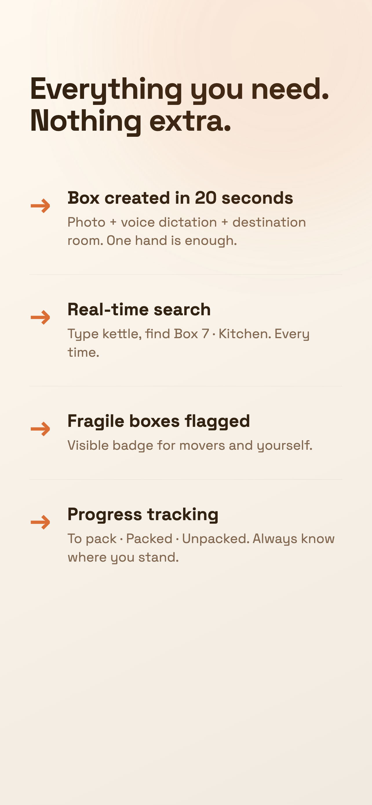 Kargo: Moving Box Inventory screenshot 6