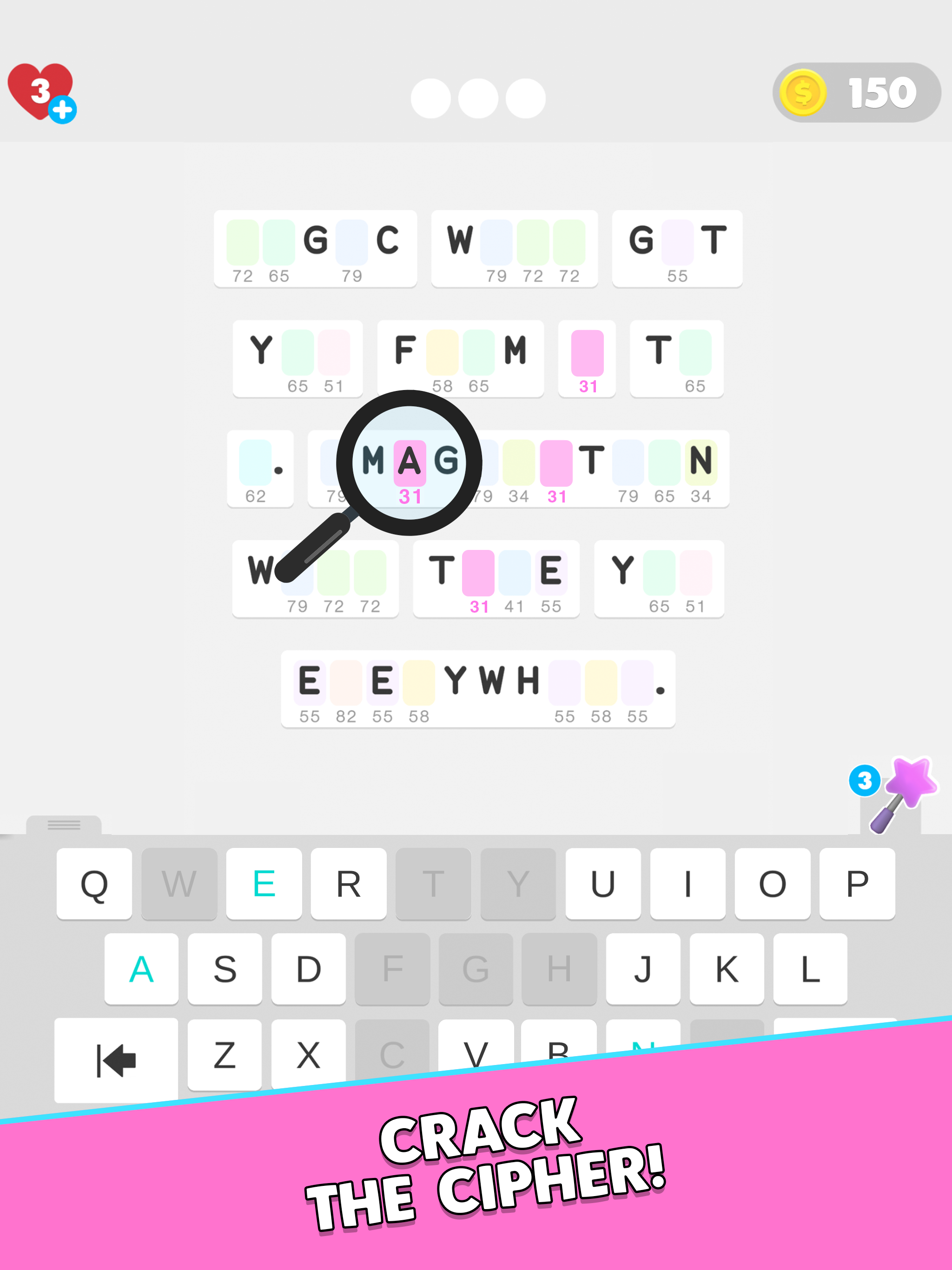 Cryptogram: Cipher Word Master