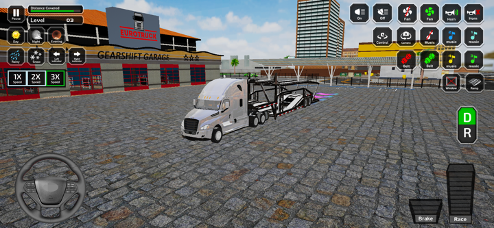 Us Truck Simulation Game 3D screenshot 1