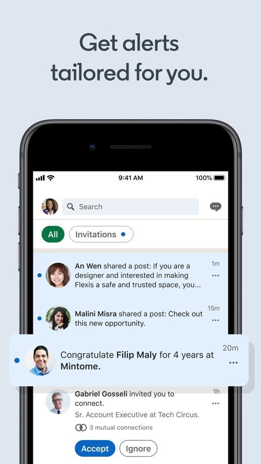 #6. LinkedIn: Community & Network (iOS) Με: LinkedIn Corporation