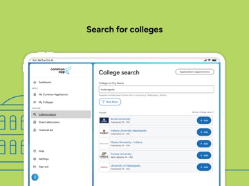 Common App iPad screenshot 4