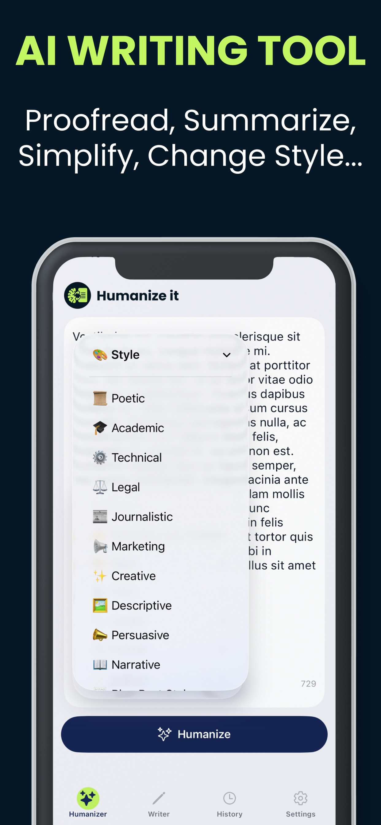 Humanize it - AI Humanizer screenshot 6