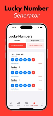 Lottery Ticket Scanner: Scanlo Screenshot 5 of 7