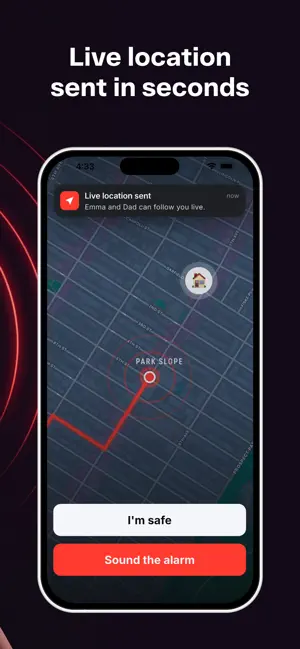 Holler: Walk Home Safety Alarm screenshot 3