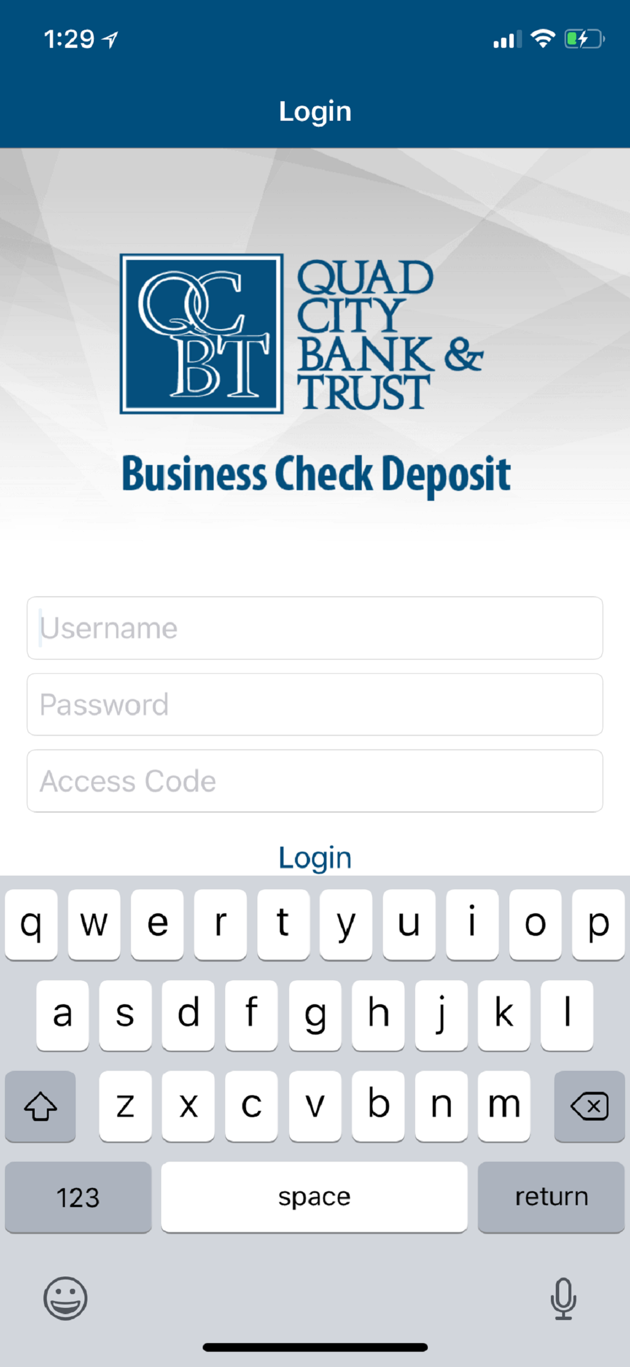 Quad City - Business Deposit