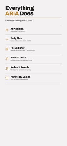 ARIA AI Productivity Screenshot 8 of 8