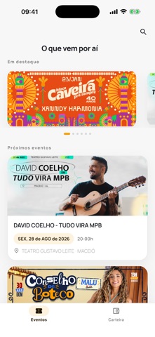 Unique Ingressos Screenshot 1 of 2