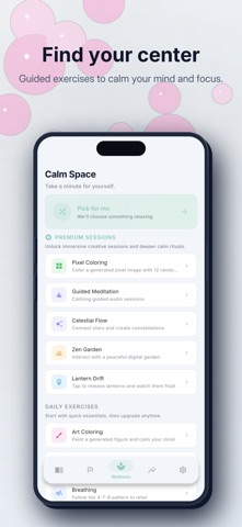 Zen Vault: Mood Habit Tracker Screenshot 1 of 8