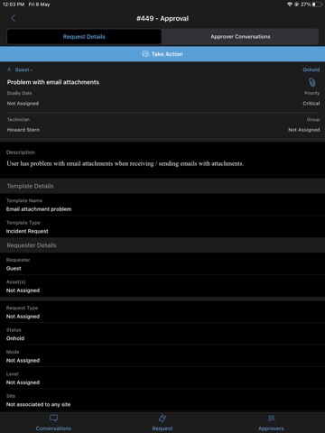 SDP - On Premises | Intune iPad screenshot