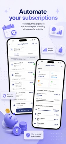 Expense Tracker AI Budget Screenshot 8 of 9