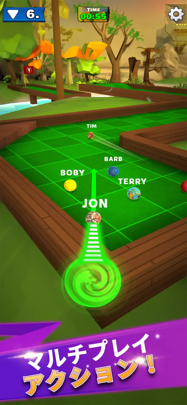 Mini Golf Club PvP Multiplayer Hack screenshot 2 - iOS game interface