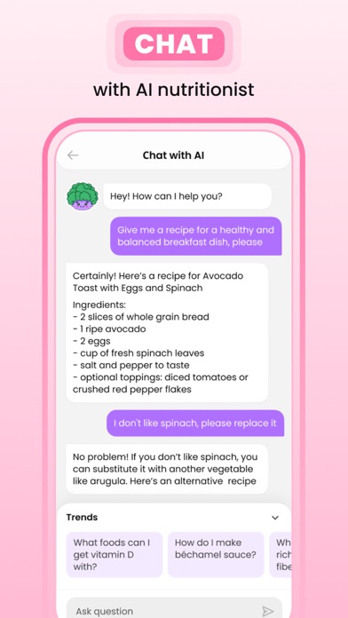 Broccoli AI: Nutrition Coach Screenshot