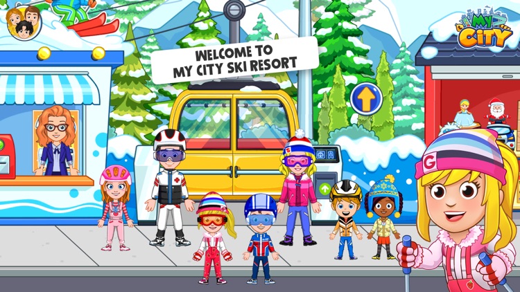 My City : Ski Resort screenshot-0