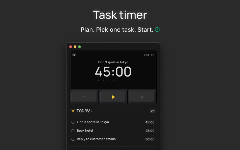 #2. Today: Timebox for human (macOS) 由: Budi Harto Tanrim