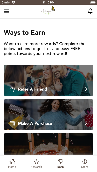 Heritage Cards and Gifts Screenshot