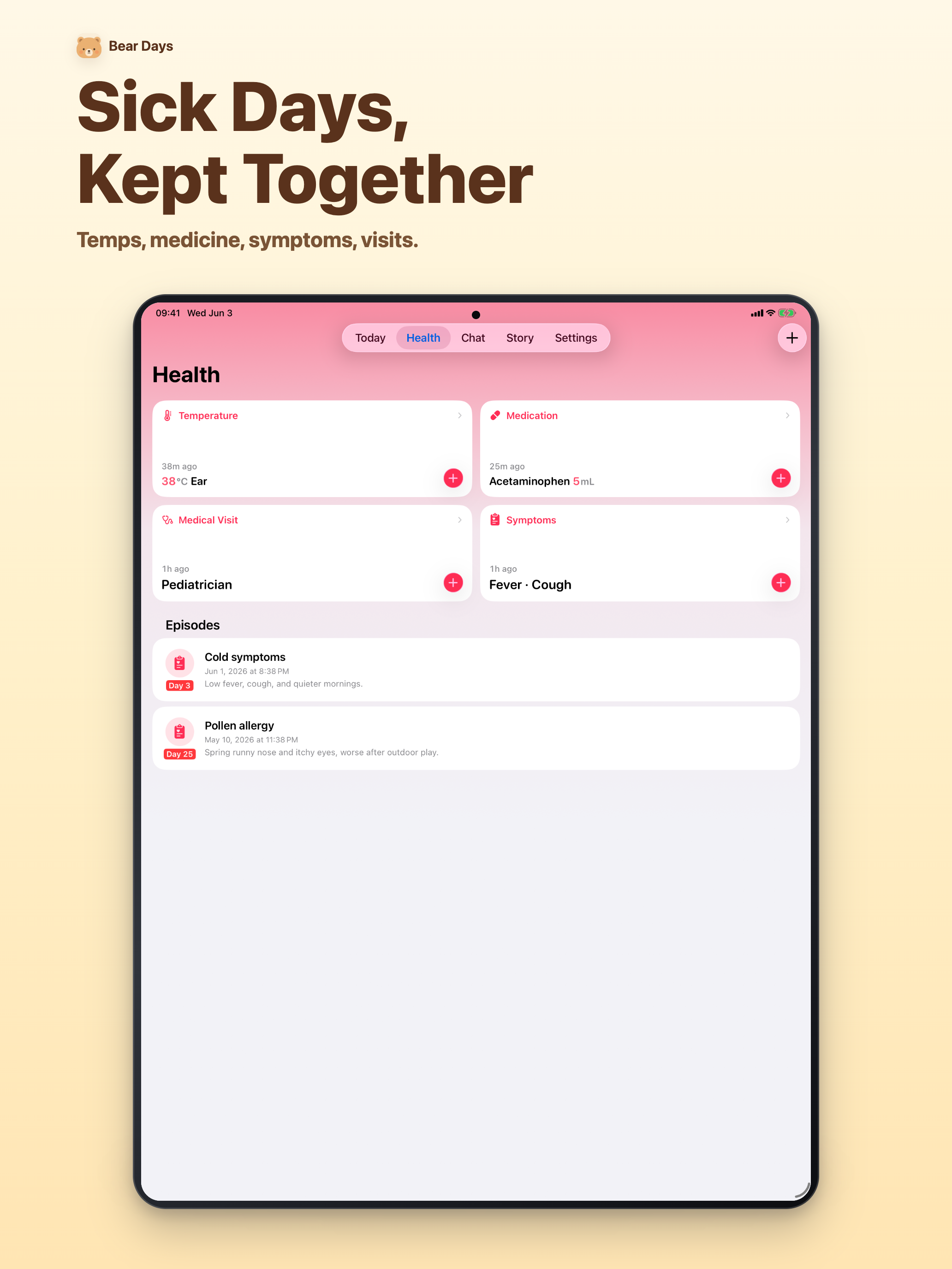 Bear Days: AI Baby Tracker