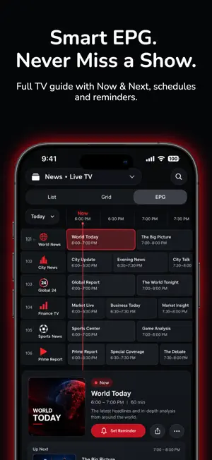 IPTV Player M3U Xtream NextGen screenshot 2