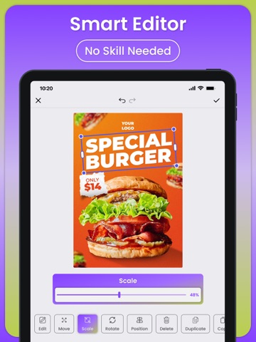 Poster Maker - Create Flyer ipad screenshot 3