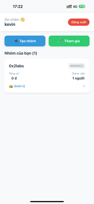 GroupBill Screenshot 3 of 8
