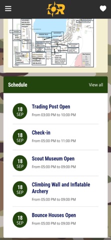 MCC Scouting America Event App Screenshot 2 of 6