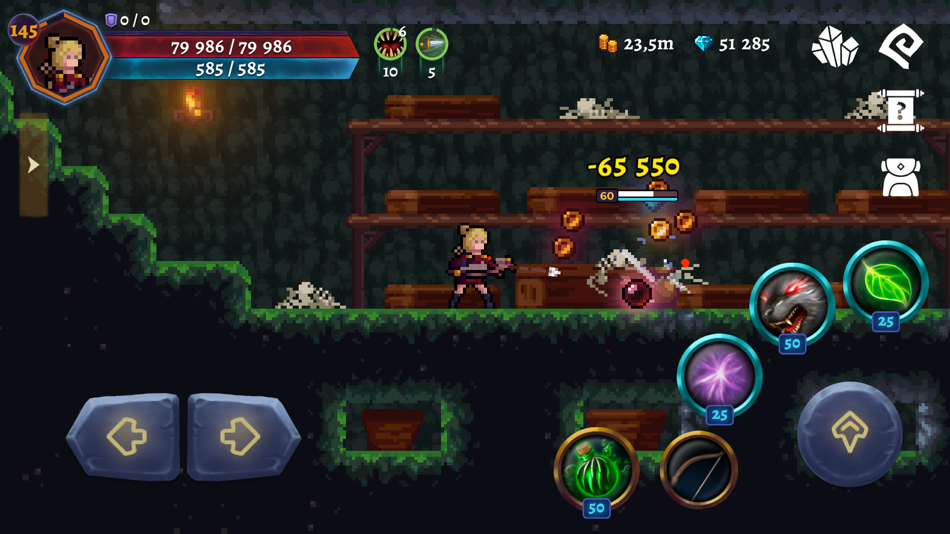 #7. Darkrise - Pixel Action RPG (iOS) 由: Viktor Chokov