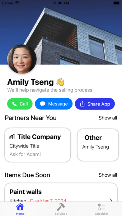 Amily Tseng - Real Estate Screenshot