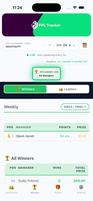 FPL Tracker Screenshot 2 of 4