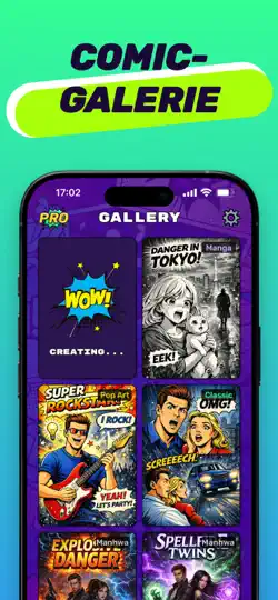 Screenshot von ComiX: AI Comics Book Maker auf dem iPhone 6