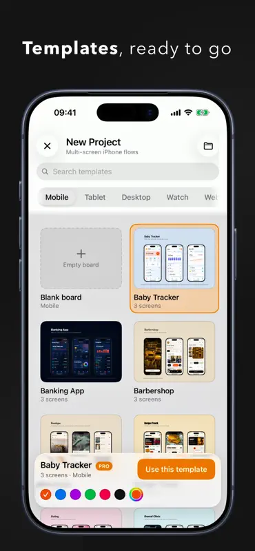 MockApp Wireframe UI Mockup screenshot 2 of 6