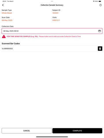 Site2Test iPad screenshot