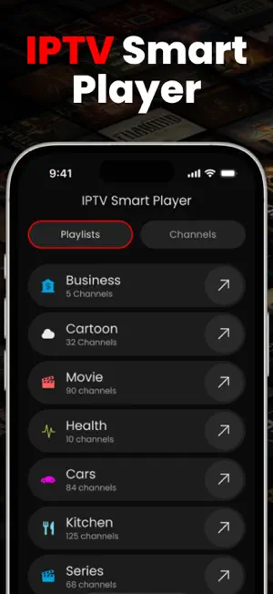 IPTV Smart Player Pro screenshot 1