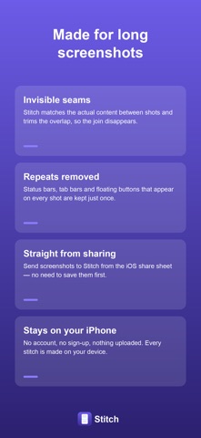 Stitch - Screenshots screenshot