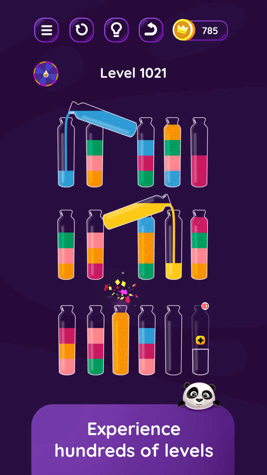 #3. Water Sort Puzzle: Fun SortPuz (iOS) By: Pofuduk Games
