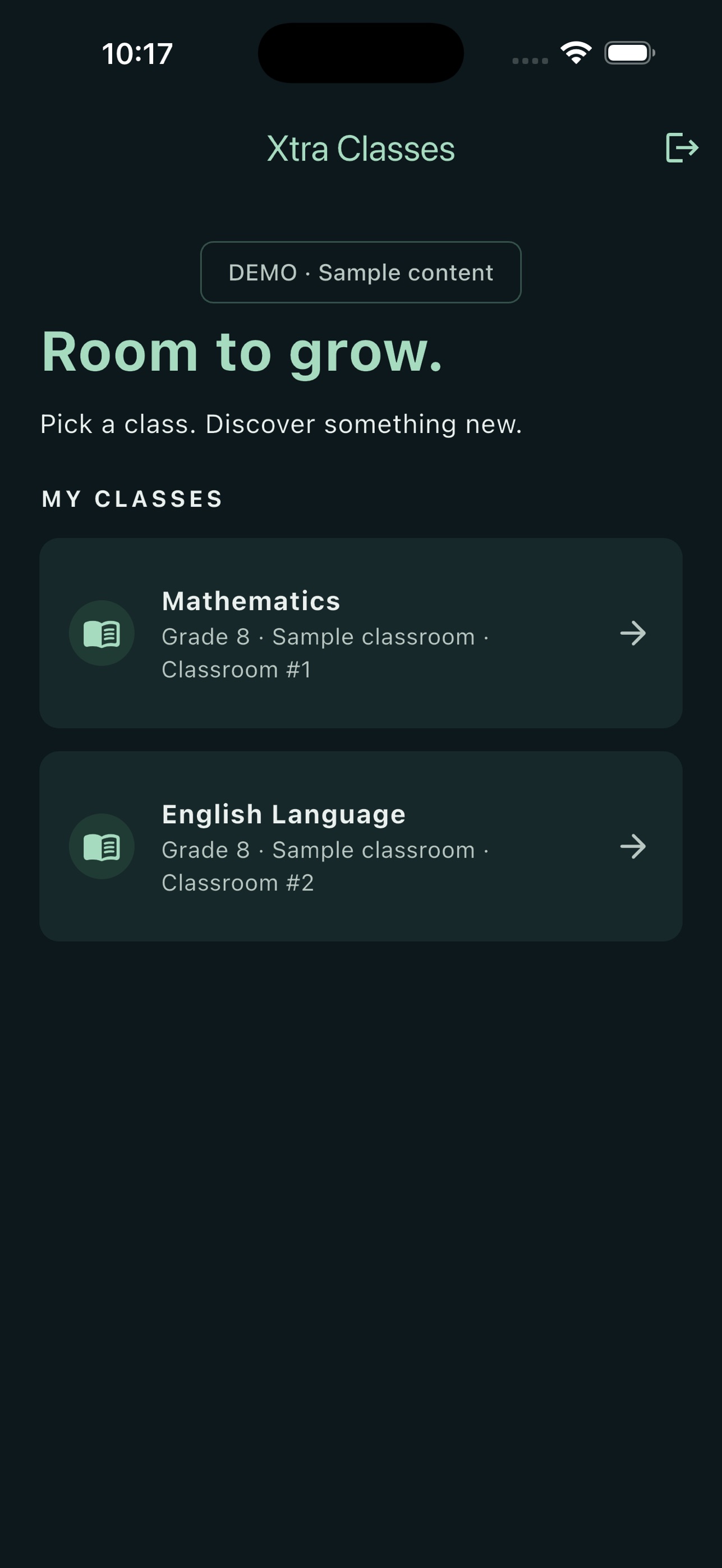 Screenshot 3 of Xtra Classes