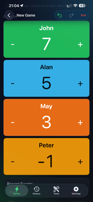 ScoreMaster - Board Game Screenshot 1 of 6