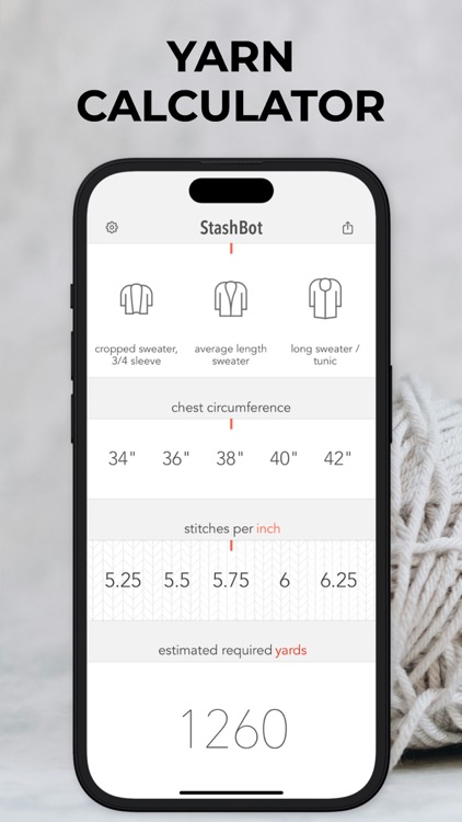 StashBot: Knitting & Crochet screenshot-0