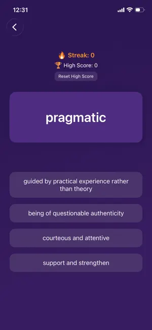 Vocabs – GRE · IELTS · SAT screenshot 2