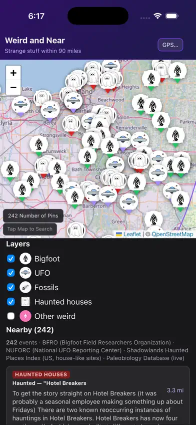 Weird and Near screenshot 2