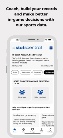 StatsCentral: Sports & Stats screenshot