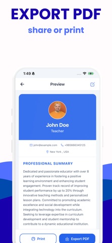 CV Builder: AI Resume Maker Screenshot 5 of 5
