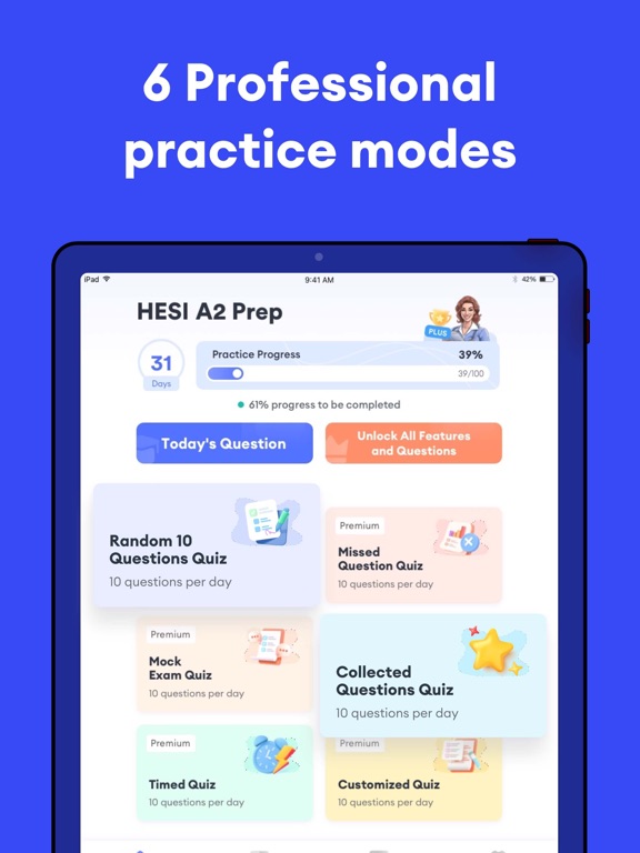 HESI® A2 Exam Prep Practice iPad screenshot 6 - Education app