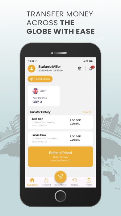 Real Money Transfer screenshot